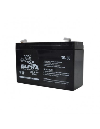 Bateria Elpra Cp6v 10ah