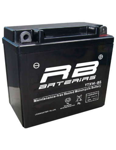 Bateria Rb Motos Ytx14-bs