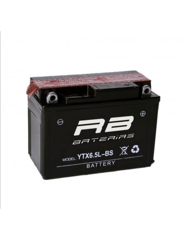 Bateria Rb Motos 12n6.5l-b Smf
